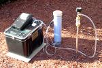 Soil Gas Probe In-Ground Radon Detection